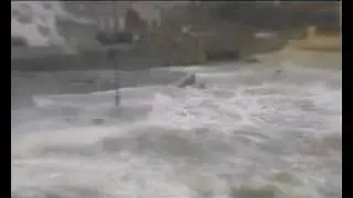 Storm surge Newquay 2008