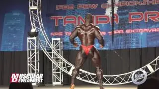 Akim Williams' Free Posing - 1st Place - IFBB Tampa Pro 2016