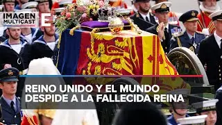 Emotivo funeral de Estado homenajea a Isabel II en Westminster