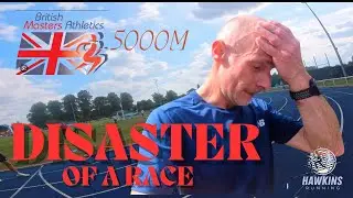 British Masters 5000m Championships | A disaster class of a race | full POV |how not to run a 5000m