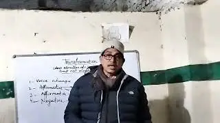 Transformation of sentences 2 