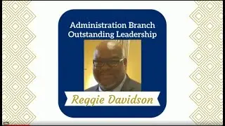 KRPA Outstanding Admin Branch Leadership Award- Reggie Davidson