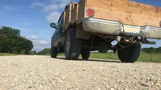What a dirt road in Minnesota looks like