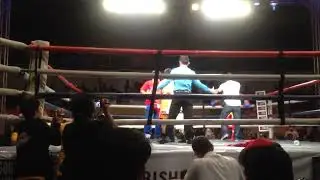 JCM Vs Drian Gintong Kamao Francisco the 3rd dwon in the 1st rounds💪👊