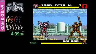 (Game Gear) Mighty Morphin Power Rangers: The Movie - Ivan Ecto Zord Speedrun in 7:20 (Previous WR)