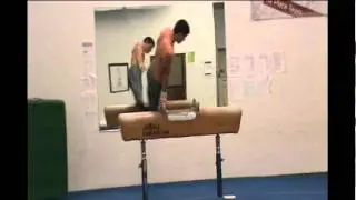 2011 James Steck Pommel Horse Training