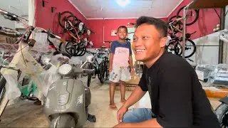 SEPEDAH E SESOK NEK PARKIR KEK NING TENGAH NDALAN AE YO WA BEN KE TUBRUK 😍😍😍