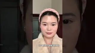 Low-saturation ins wood-based daily makeup My wisdom tooth has recovered a lot. Finally I