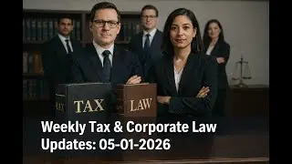 Weekly Tax & Corporate Law Updates| SNK & Co.