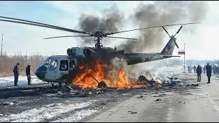 1 MINUTE AGO! Ukraine's NASAMS Air Defense System Shot Down 9 Russian K-52 Helicopters