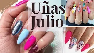 Tendencia Uñas Julio 🌿 Diseños de Uñas para verano