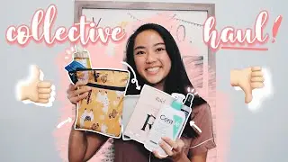Collective Haul l Skin Care, K Beauty Products, Reusable Pads, Target &Trying out a Shampoo Bar!