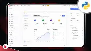 Create Beautiful Python GUI in 5 Minutes 🐍   | Buildfy v3.0 : Modern GUIs with Drag & Drop