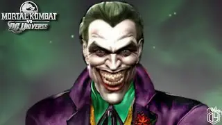 The Joker All Skins, Intros, Brutality, Fatality Mortal Kombat vs DC Universe Game (2008)🃏