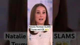 Natalie Portman SLAMS Trump and ICE #natalieportman #trump #democrats
