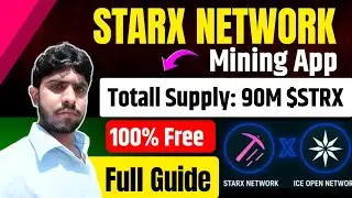 How to join STARX Network Airdrop || Starx Mining App Full Overview || Listing