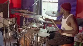 VanJess feat Lucky Daye- Slow down (drum cover) 