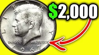 RARE KENNEDY HALF DOLLAR COINS THAT ARE WORTH MONEY!!