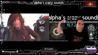 Kris Kylven s Interview segments from Alpha s Crazy Sound Radio Show -July-15-2021