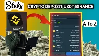 Stake crypto deposit India || How to deposit crypto in stake  | Stake crypto deposit Binance