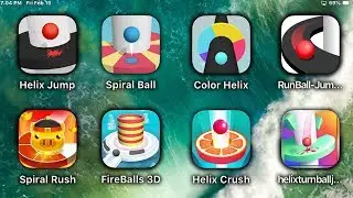 Helix Jump,Spiral Ball,Color Helix,Run Ball,Spiral Rush,FireBalls 3D,Helix Crush,Helix Bounce