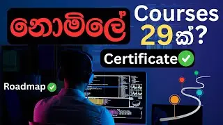 නොමිලේ Courses 29 ක් Certificates සමඟ | Courses with Free Certificates
