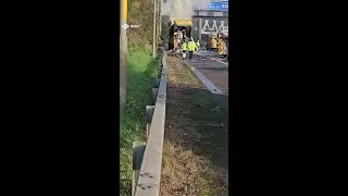 Lorry engulfed by fire on M80 on Wednesday morning #Glasgow #News #Fire