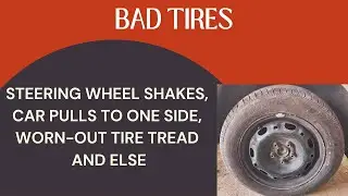Symptoms Of Bad Tires On Your Car-Tire Noises, Tire Wear, TPMS Warning And Else