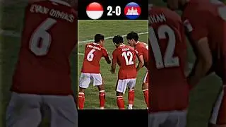 Indonesia vs Kamboja 2021 Piala AFF🏆 #shorts #football #timnasindonesia