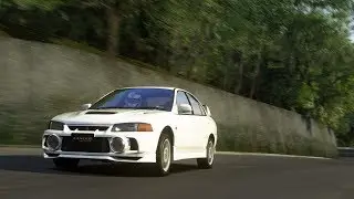 New Car Mod! Mitsubishi Evo IV Demo Run! - Assetto Corsa