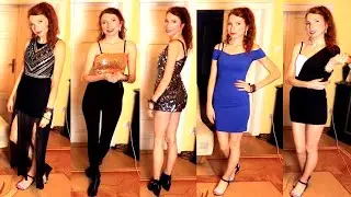 Outfits For NYE / Christmas Eve Party | Lookbook Dresses & Leather Leggings Primark New Look etc