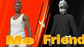 Me Vs My Friend || Custom Challenge ll One Vs One // Op Gamplay 🔥 flexo ff