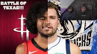 HOUSTON WE HAVE A PROBLEM!!! Dallas Mavericks vs Houston Rockets NBA 2024-2025