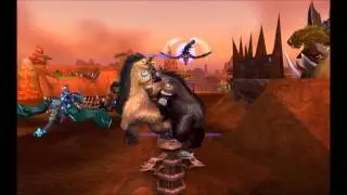 Epic druid dance: The BEAR is the word!