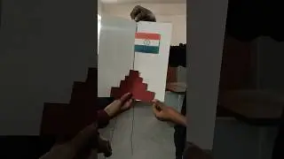India moving flag #drawing #art #artist #school #students #girl #wow #viral #trending #manjulapatel