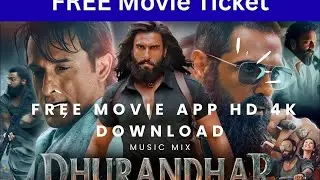 Dhurandhar Free Movie App HD 4K!! फ्री मुवी ऐप धुरंधर !! All movies 🍿 Free 😱