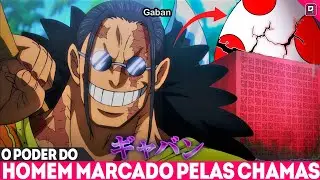 REVELADO O PODER DO HOMEM MARCADO PELAS CHAMAS - A LENDA A ESPREITA DE ONE PIECE - ONE PIECE 1115