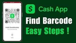 How to Find the Barcode on Cash App !