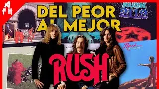RUSH - Rankeando del PEOR al MEJOR ÁLBUM