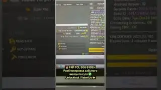 🔥 FRP TCL 306 6102H Разблокировка забытого аккаунта гугл ✅ Unlocktool / ValeriUs 🤝