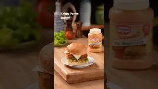 Crispy Paneer Burger | Dr. Oetker