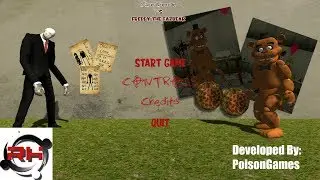 SLENDERMAN VS  FREDDY THE FAZBEAR PIZZA ''WHO WILL WIN!'' LETS PLAY GAMEPLAY (PoisonGames)