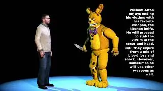 How William Afton ends you in the FNAF movie