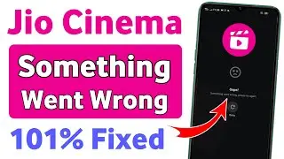 jiocinema somthing went wrong please try again problem | jio cinema internet nahi chal raha hai