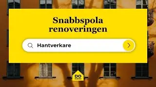 Snabbspola renoveringen