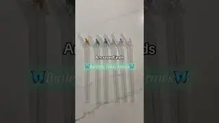 Chic Butterfly Glass Straws for Your Aesthetic Kitchen #glassstraws