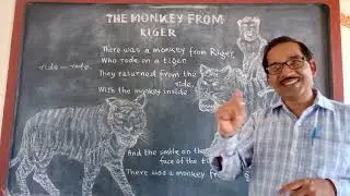 THE MONKEY FROM RIGER (Poem): Class-V, presented by SURESH CHANDRA BEHERA