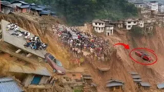 Live Twister Damage in China | Deadly Floods & Landslides Slam Yunnan &mdash; Hubei, Guangxi Submerged