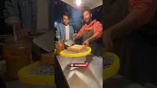 Electric Racket Toast (High Voltage) ⚡🤣  #unhygienicfood #foodindia