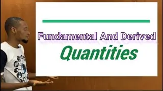 Physical Quantities And Units (Simplified)